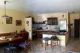 Stato di fatto, la zona pranzo cucina.